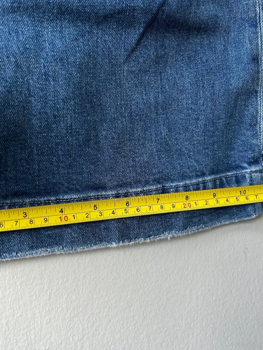 PAIGE Harper Ankle Jeans Women Size 24 High Rise Wide Leg Cropped Blue Denim - Picture 9 of 10